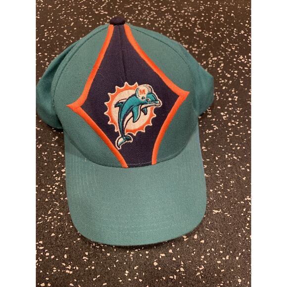 Vtg Miami Dolphins Strapback‎ Starter 90s NFL Pro Line The Right Hat Strapback - Picture 6 of 9